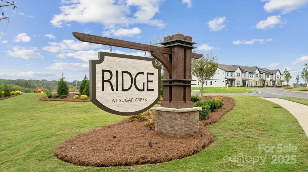 Ridge at Sugar Creek Community Entrance