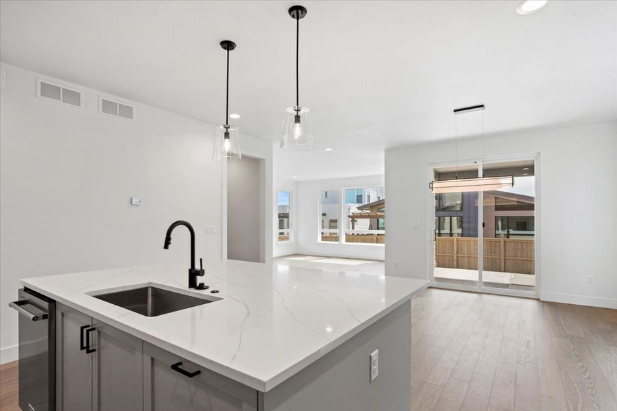 Furnished interior view inside a new home in West Grange, Longmont (Image 11).