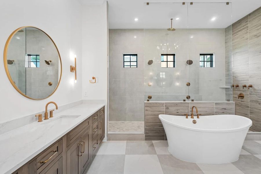 The Marabelle E Primary Suite Bathroom The Marabelle E Primary Suite Bathroom