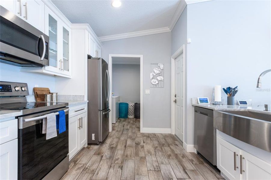 Furnished interior view inside a new home in , Williston (Image 23).