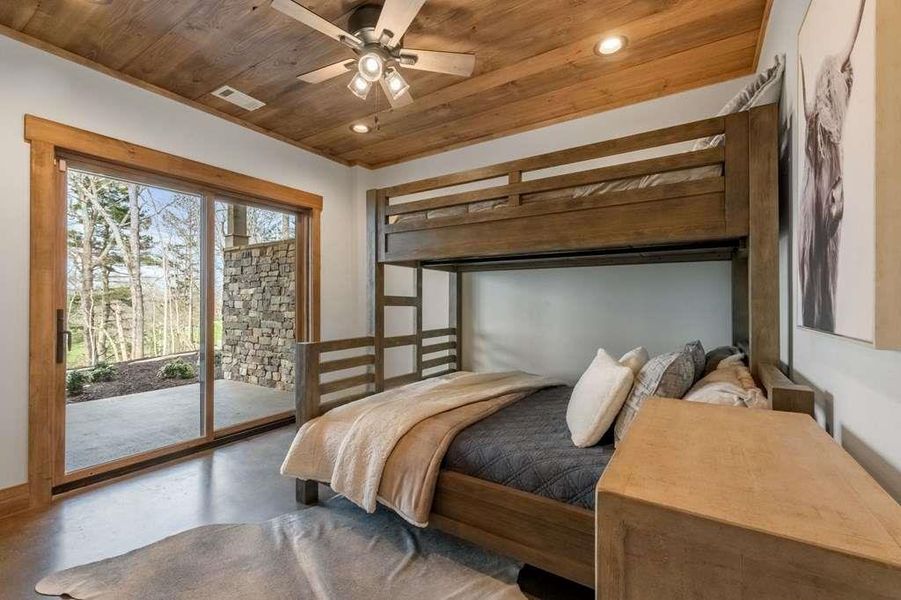 Furnished interior view inside a new home in , Blue Ridge (Image 3).