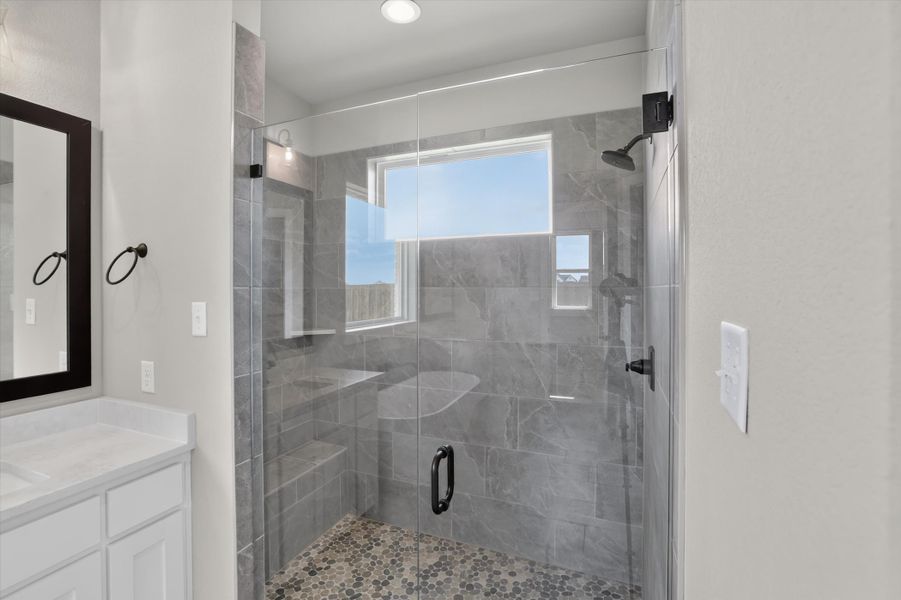 Furnished interior view inside a new home in Coyote Crossing, Godley (Image 10).