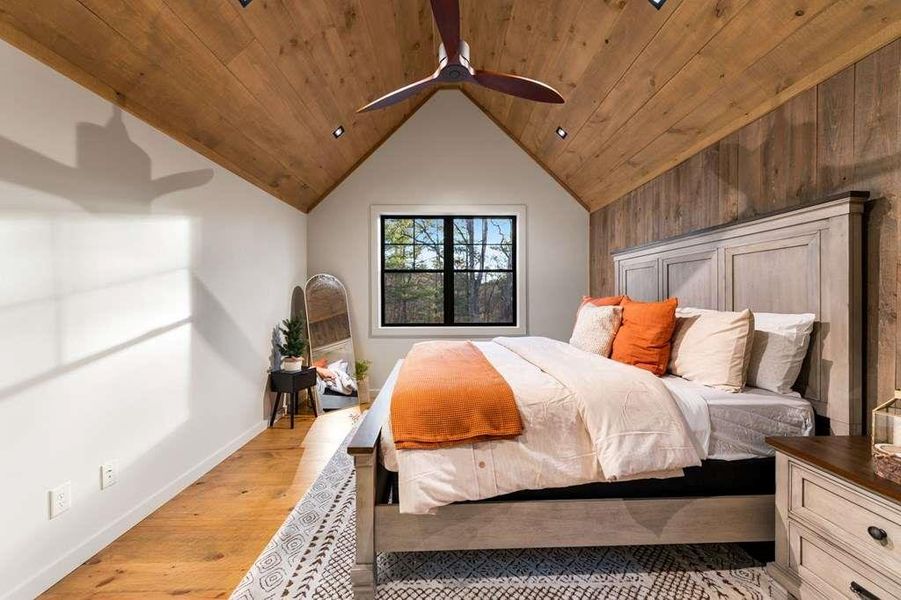 Furnished interior view inside a new home in , Blue Ridge (Image 16).