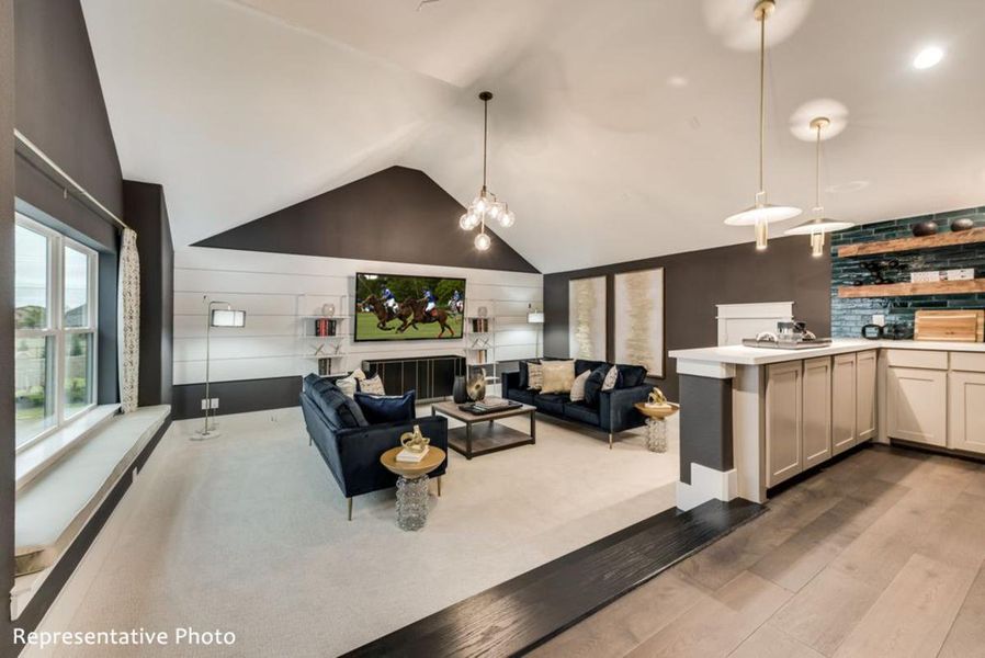 Furnished interior view inside a new home in Somercrest, Midlothian (Image 15). Furnished interior view inside a new home in Somercrest, Midlothian (Image 15).