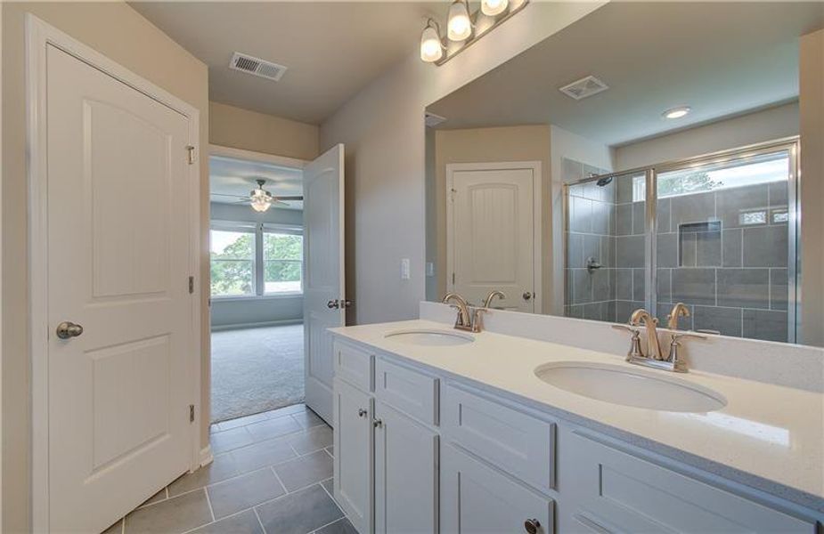 Furnished interior view inside a new home in Cooper Park, McDonough (Image 11).