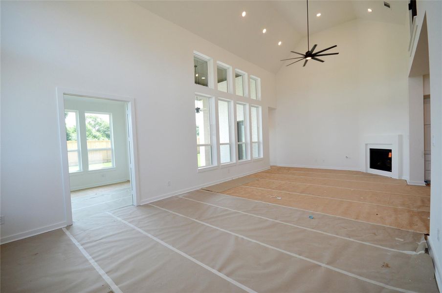 In-progress construction of a new home in Meridiana, Manvel, TX (Image 17).