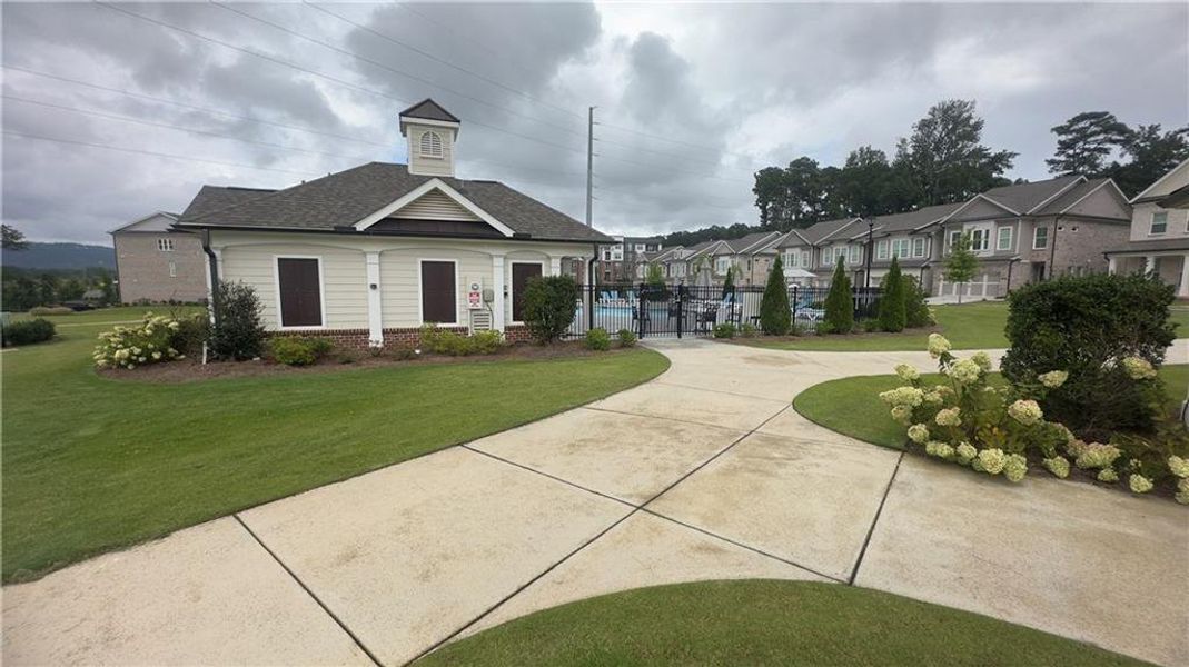 Front exterior of a new home in , Cumming, GA, highlighting curb appeal (Image 21). Front exterior of a new home in , Cumming, GA, highlighting curb appeal (Image 21).