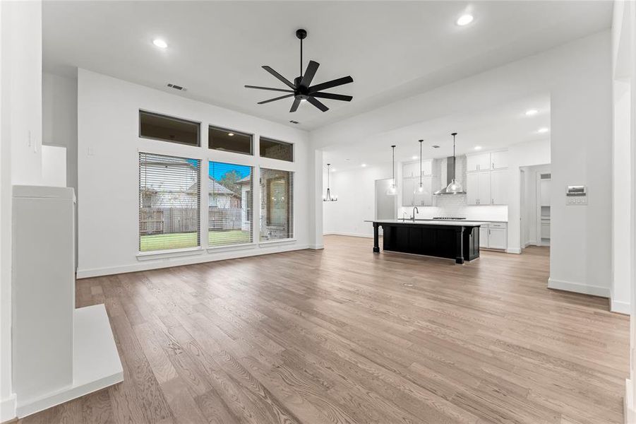 Great Room to Kitchen