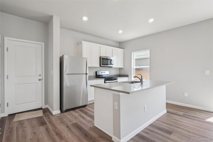 Furnished interior view inside a new home in Wolf Creek Run, Strasburg (Image 8).