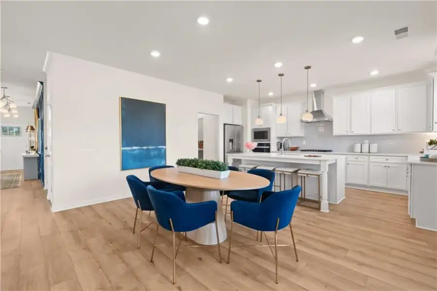 Furnished interior view inside a new home in Kingston, Locust Grove (Image 15).