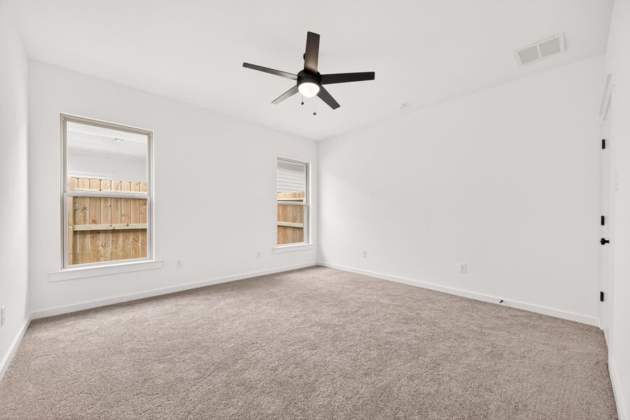 Spacious, unfurnished interior of a new home in Mostyn Springs, Magnolia (Image 26). Spacious, unfurnished interior of a new home in Mostyn Springs, Magnolia (Image 26).