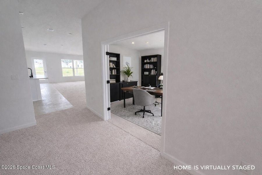 Furnished interior view inside a new home in St. John's Preserve, Palm Bay (Image 8).