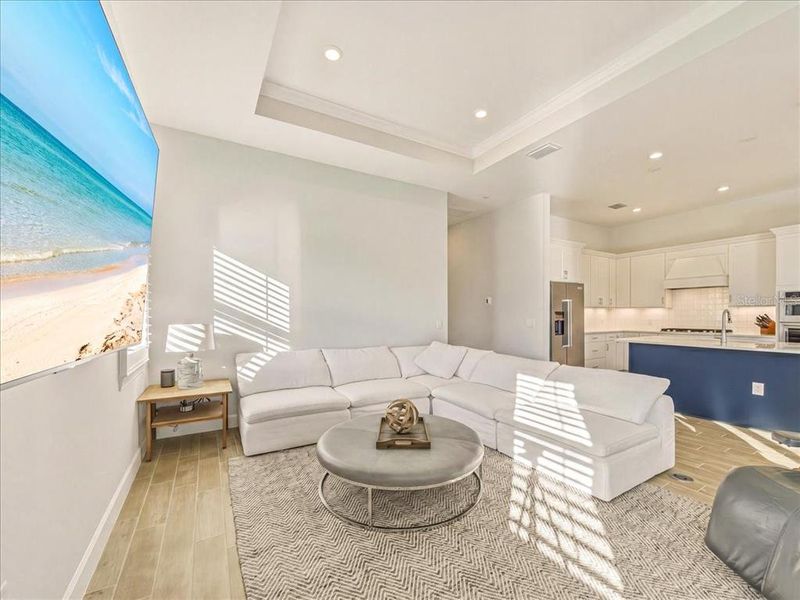 Furnished interior view inside a new home in Talon Preserve on Palmer Ranch, Nokomis (Image 13).