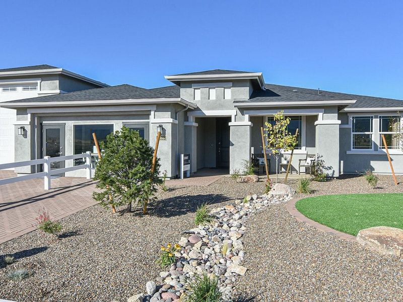 Representative exterior details of a home built from the The Summit by Davidson Homes LLC in Morningstar, Prescott Valley (Image 3).