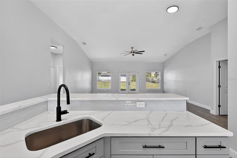 Close-up of interior finishes inside a home in , Ormond Beach (Image 19).
