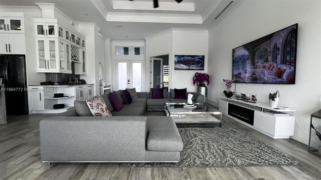 Furnished interior view inside a new home in , Marco Island (Image 19).