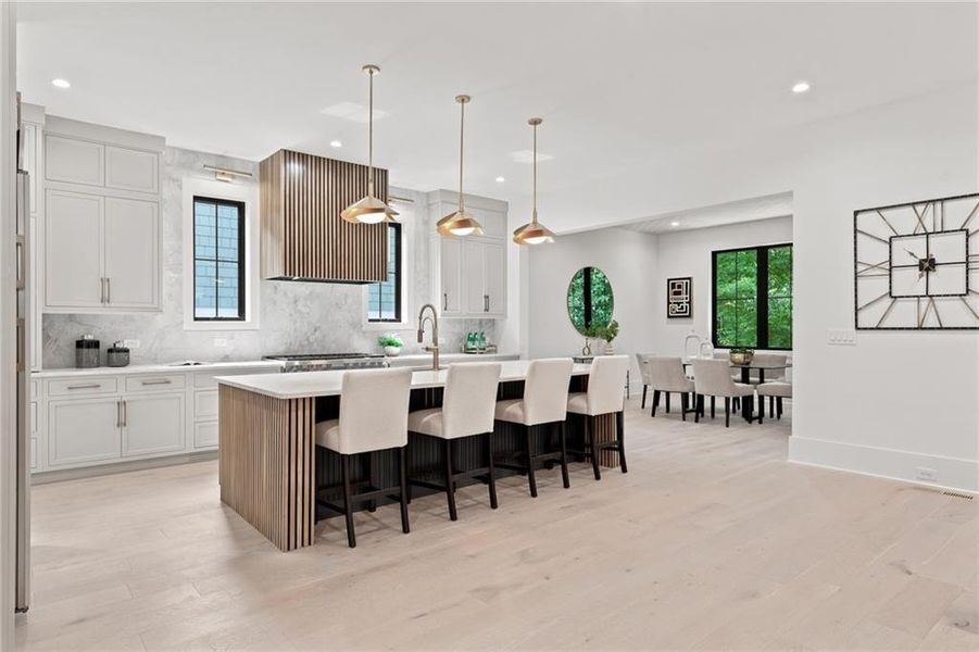 Furnished interior view inside a new home in , Atlanta (Image 31).
