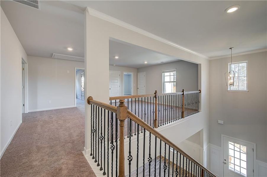 Spacious, unfurnished interior of a new home in Trinity Park, McDonough (Image 29).