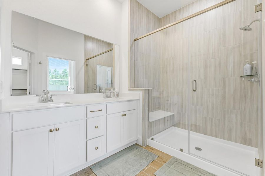 Furnished interior view inside a new home in , Cypress (Image 18).