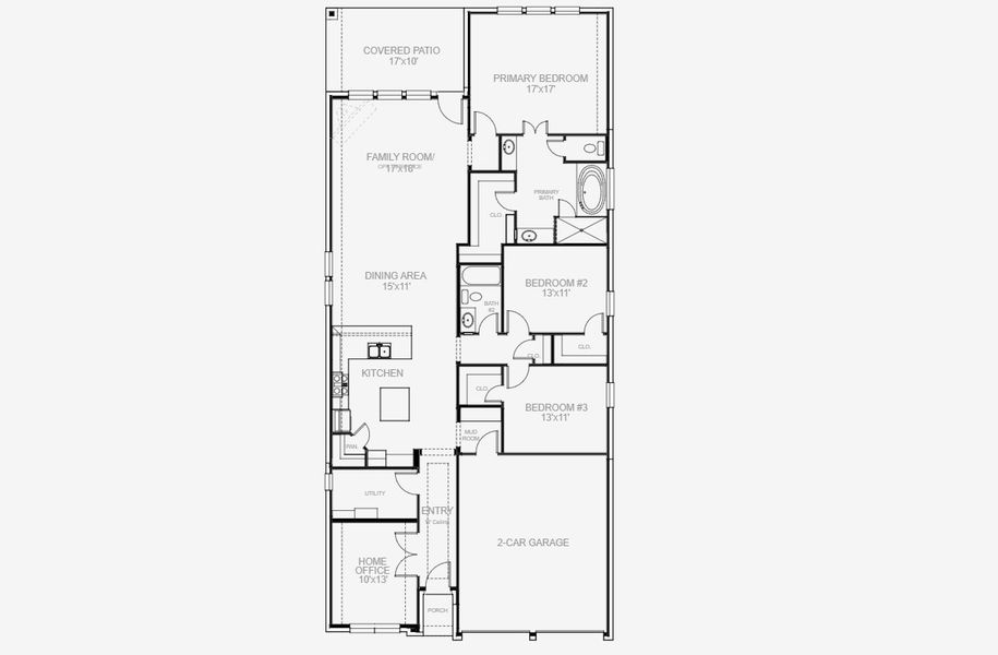 2D floor plan layout for the 1984W by Perry Homes in Juniper Springs 45', Lockhart, TX (Image 5). 2D floor plan layout for the 1984W by Perry Homes in Juniper Springs 45', Lockhart, TX (Image 5).