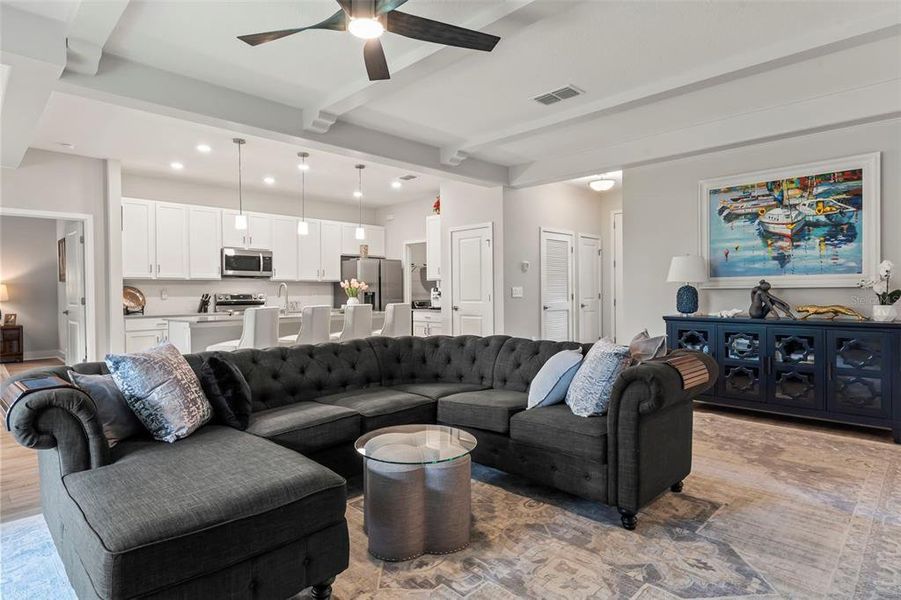 Furnished interior view inside a new home in , North Port (Image 8).