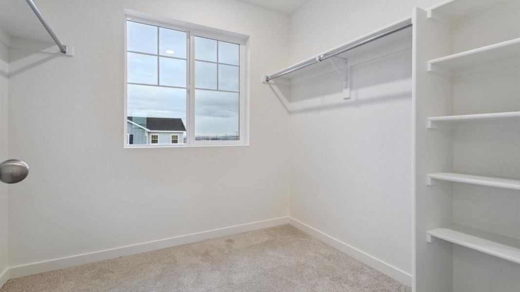 Representative unfurnished interior of a home built from the EDMON by D.R. Horton in The Ridge at Lorson Ranch, Colorado Springs (Image 15). Representative unfurnished interior of a home built from the EDMON by D.R. Horton in The Ridge at Lorson Ranch, Colorado Springs (Image 15).
