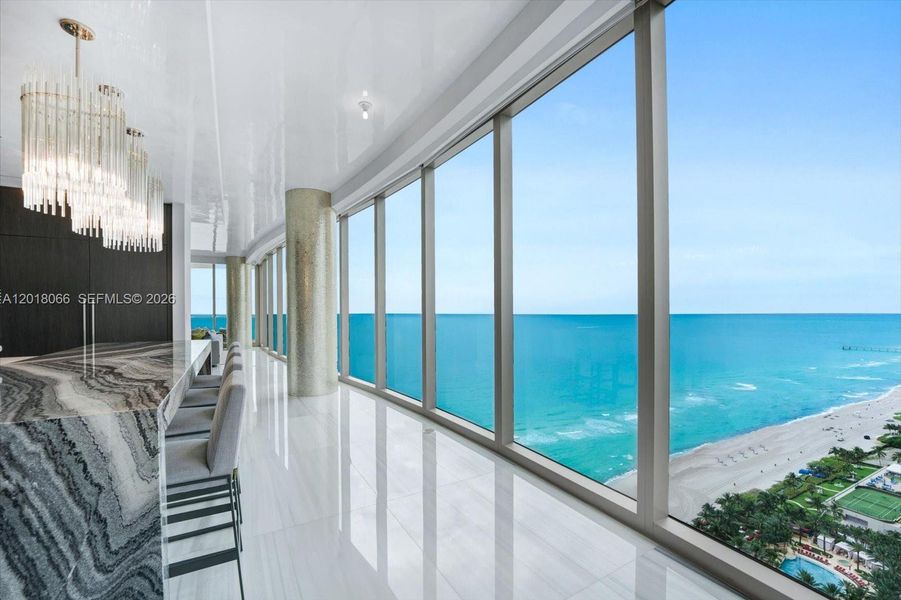 Condo located in Sunny Isles Beach, FL showcasing its design and architecture (Image 3). Condo located in Sunny Isles Beach, FL showcasing its design and architecture (Image 3).