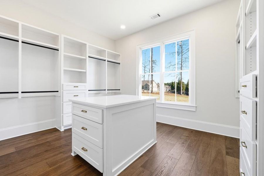 Furnished interior view inside a new home in , Marietta (Image 16).