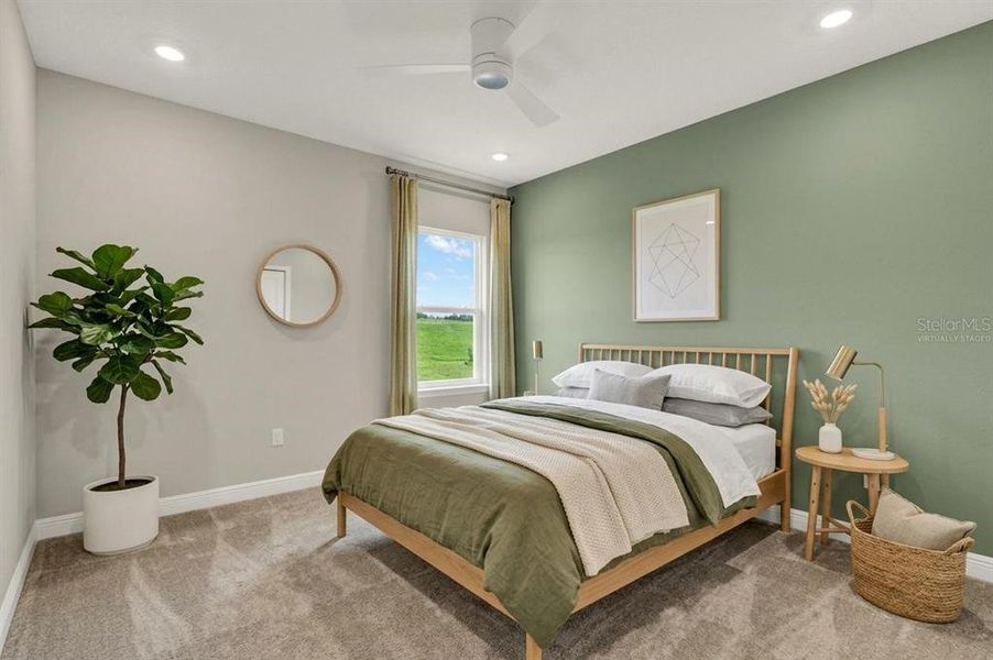 Furnished interior view inside a new home in Hills of Minneola, Minneola (Image 14). Furnished interior view inside a new home in Hills of Minneola, Minneola (Image 14).