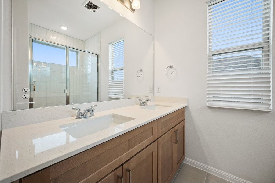 Furnished interior view inside a new home in The Hills of Bear Creek, Manchaca (Image 37).
