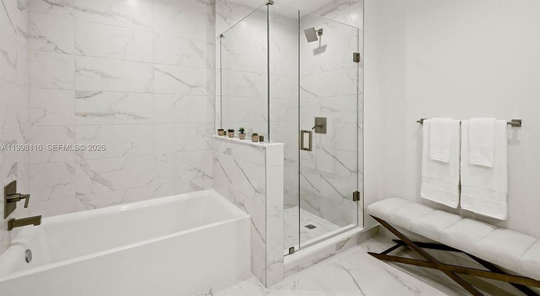 Furnished interior view inside a new home in , Hallandale Beach (Image 30).