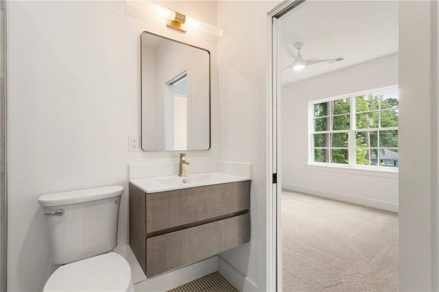 Furnished interior view inside a new home in , Snellville (Image 13).