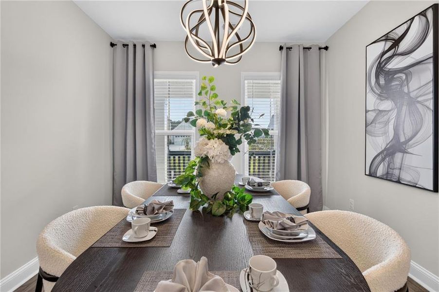Furnished interior view inside a new home in , Richmond Hill (Image 65). Furnished interior view inside a new home in , Richmond Hill (Image 65).