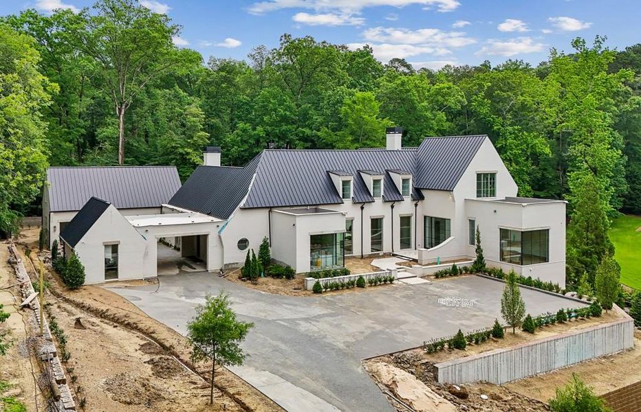 Front exterior of a new home in , Atlanta, GA, highlighting curb appeal (Image 22). Front exterior of a new home in , Atlanta, GA, highlighting curb appeal (Image 22).