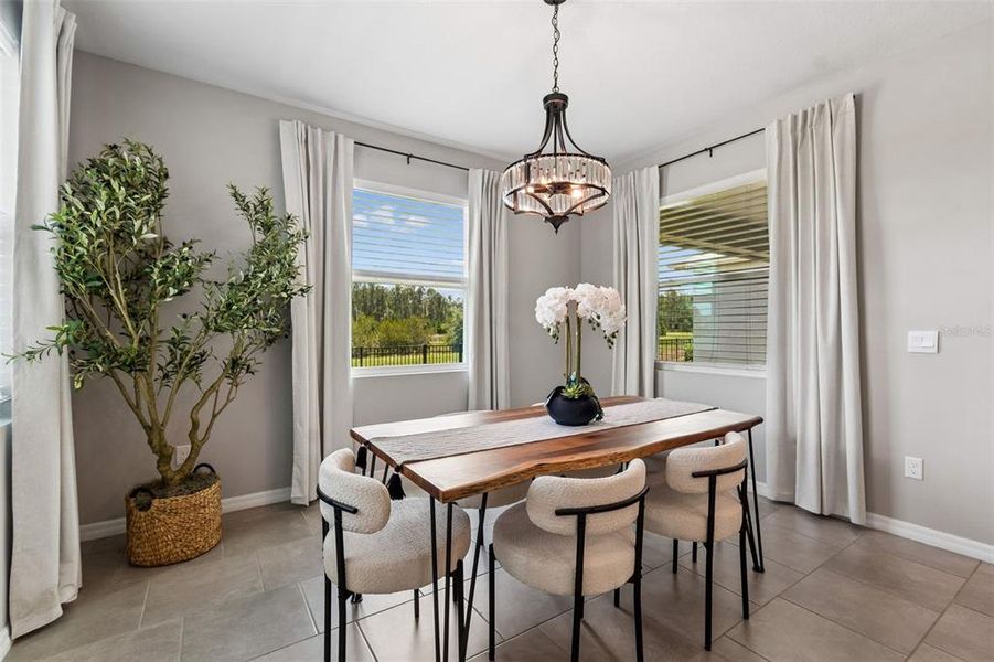 Furnished interior view inside a new home in Deerbrook, Land O' Lakes (Image 51).