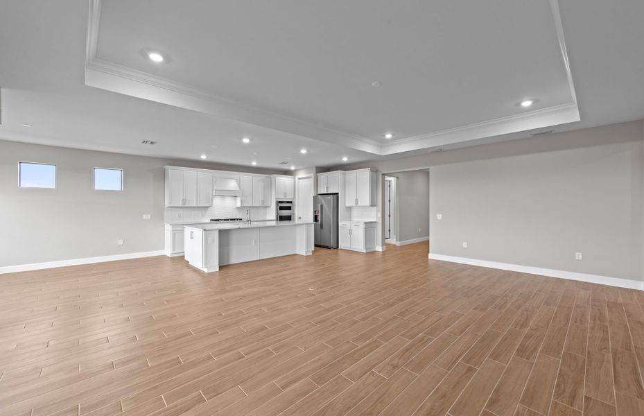 Spacious, unfurnished interior of a new home in Arbor Oaks, North Port (Image 17). Spacious, unfurnished interior of a new home in Arbor Oaks, North Port (Image 17).