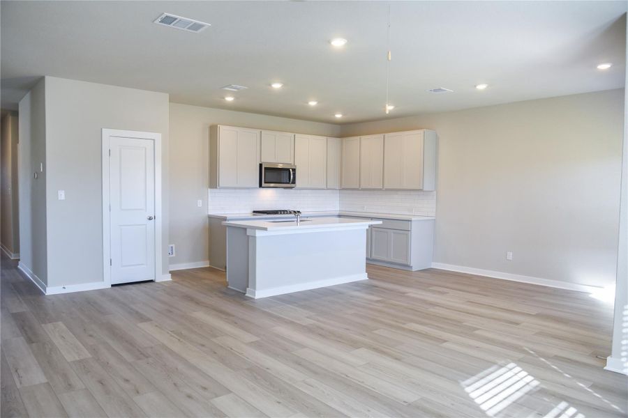 From Family Room to Open Concept Kitchen