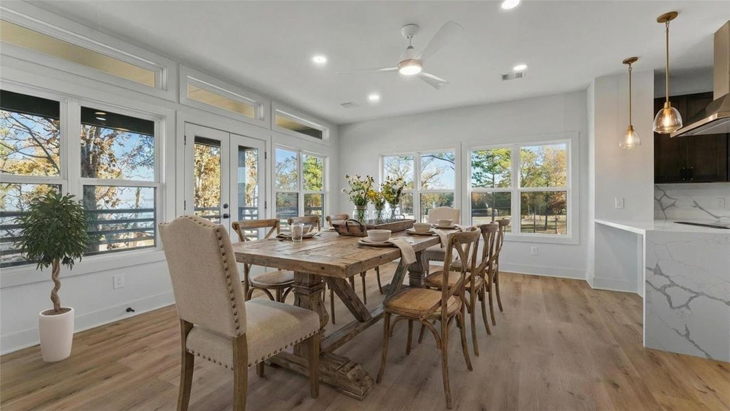 Furnished interior view inside a new home in , Livingston (Image 8).