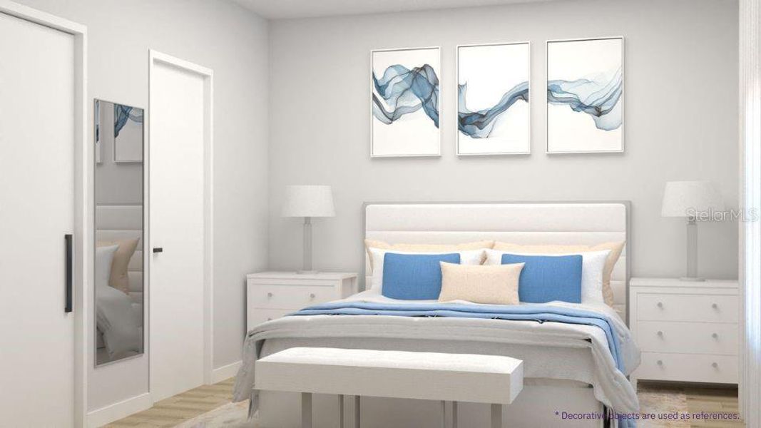 Furnished interior view inside a new home in , North Port (Image 11). Furnished interior view inside a new home in , North Port (Image 11).