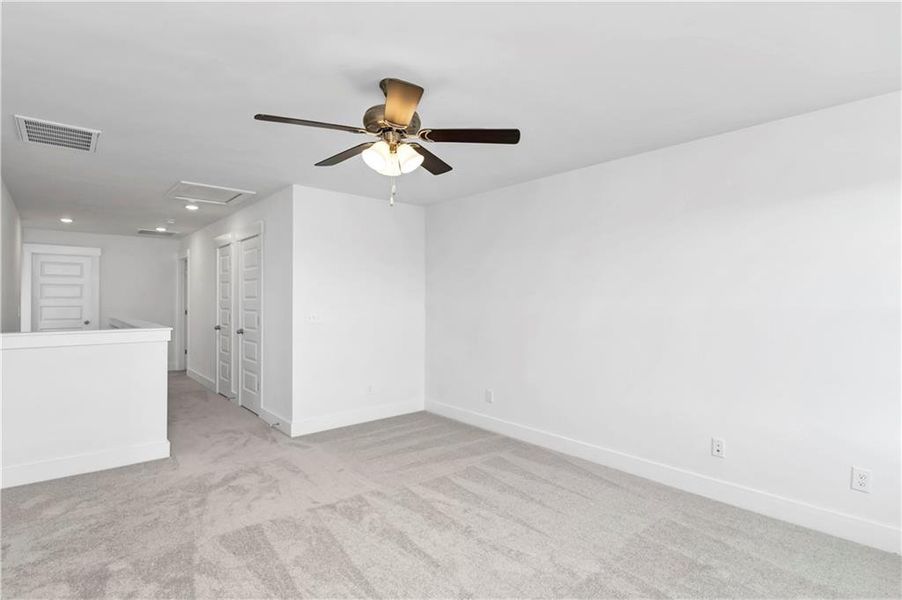 Spacious, unfurnished interior of a new home in Villas at Dawsonville, Dawsonville (Image 28). Spacious, unfurnished interior of a new home in Villas at Dawsonville, Dawsonville (Image 28).