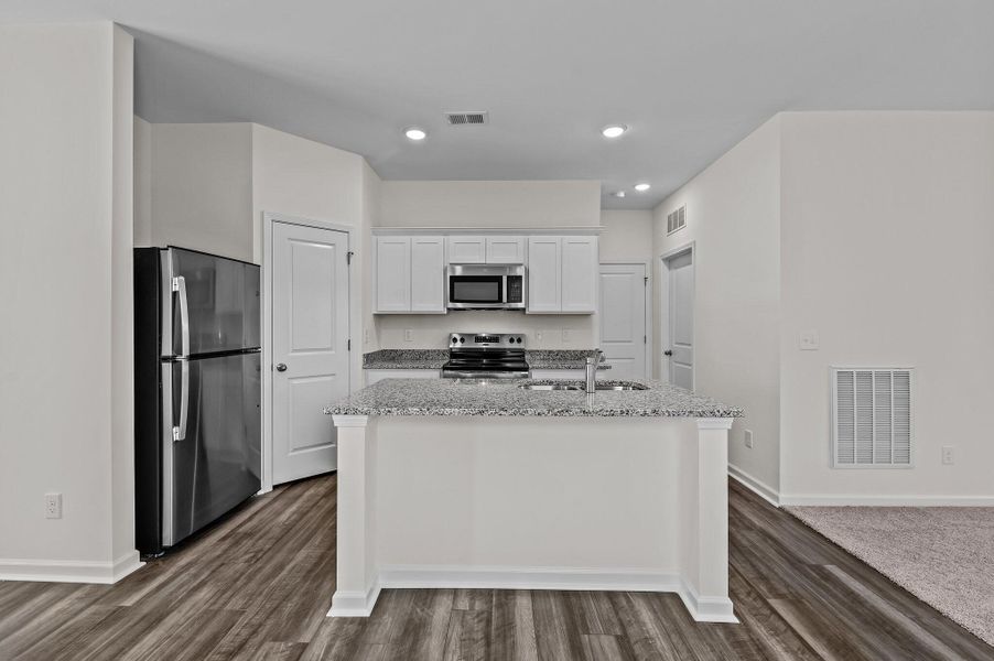 Representative furnished interior of a home built from the Falcon by Starlight Homes in Bryson's Ridge - New Homes in Spring Hope, NC, Spring Hope (Image 12).