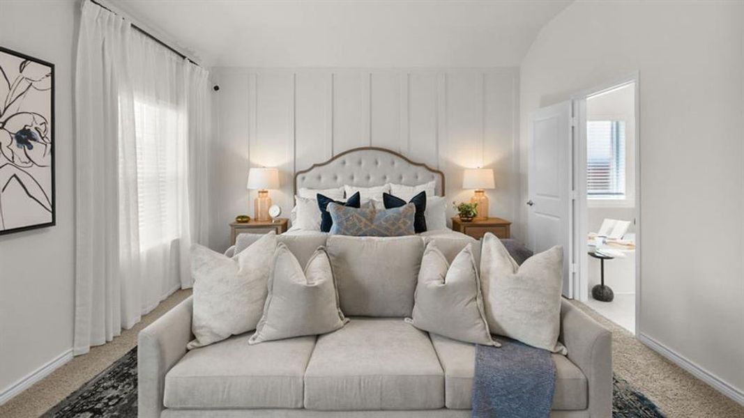 Furnished interior view inside a new home in The Preserve at Forum, Grand Prairie (Image 20). Furnished interior view inside a new home in The Preserve at Forum, Grand Prairie (Image 20).