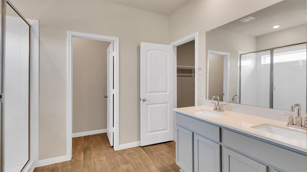 Furnished interior view inside a new home in The Preserve at Forum, Grand Prairie (Image 6). Furnished interior view inside a new home in The Preserve at Forum, Grand Prairie (Image 6).