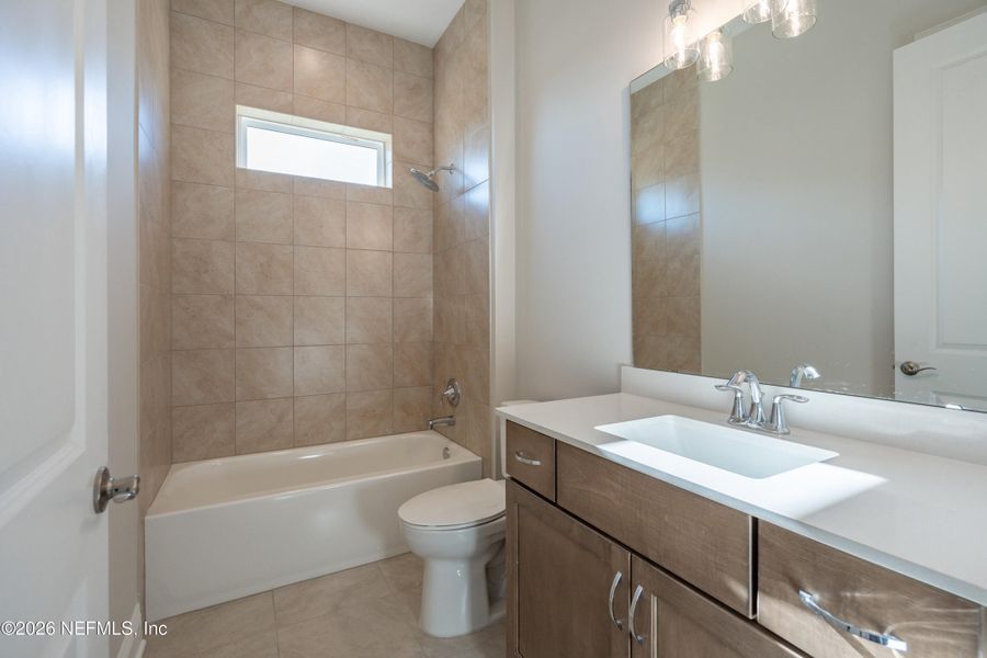 Furnished interior view inside a new home in Madeira, St. Augustine (Image 9).