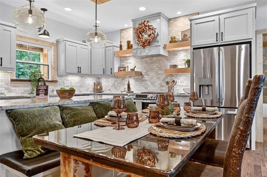 Furnished interior view inside a new home in , Ellijay (Image 16). Furnished interior view inside a new home in , Ellijay (Image 16).