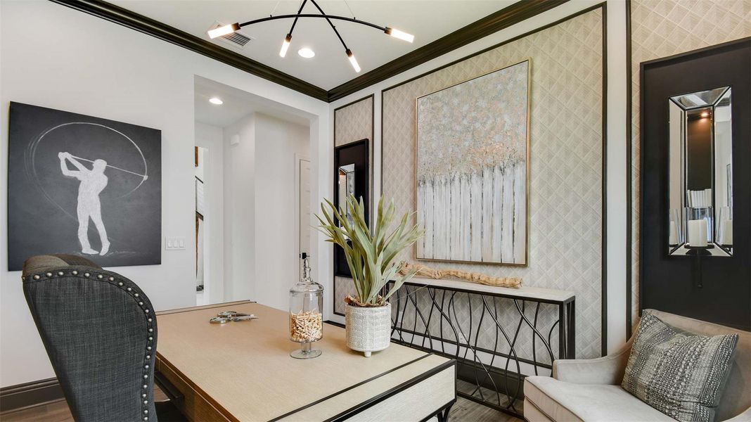 Furnished interior view inside a new home in Artistry Palm Beach, Palm Beach (Image 6).