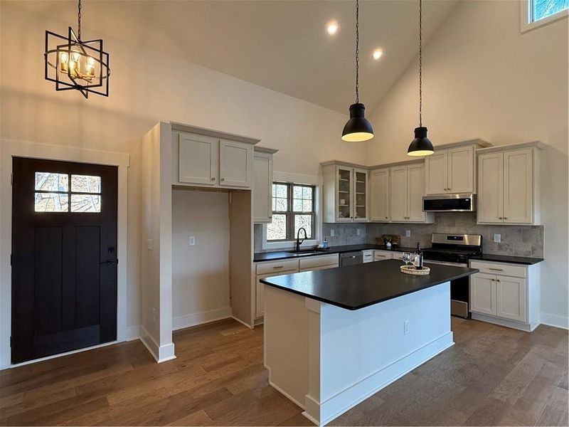 Furnished interior view inside a new home in , Ellijay (Image 12).