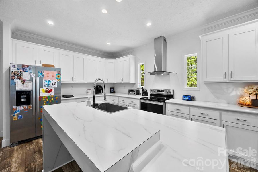 Furnished interior view inside a new home in , Concord (Image 10).