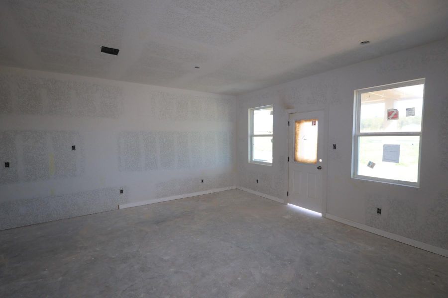 Dining area - still under construction!