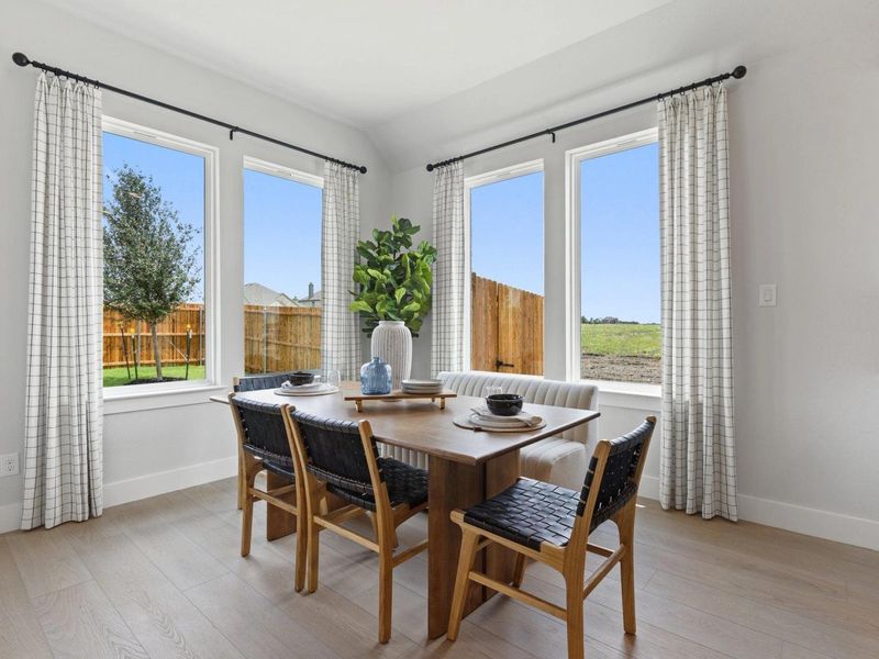 Furnished interior view inside a new home in Mercer Meadows, Royse City (Image 26). Furnished interior view inside a new home in Mercer Meadows, Royse City (Image 26).